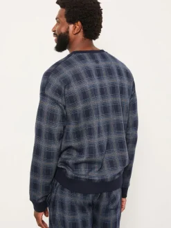FatFace Kemble Navy Check Jumper