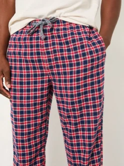 FatFace Leven Red Check Pyjama Bottoms
