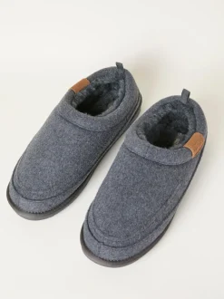 FatFace Lewis Grey Mule