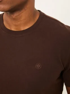 FatFace Lulworth Chocolate Brown Short Sleeve T-Shirt