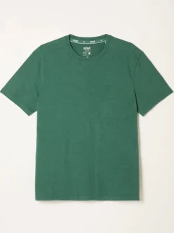 FatFace Lulworth Mid Green Short Sleeve T-Shirt
