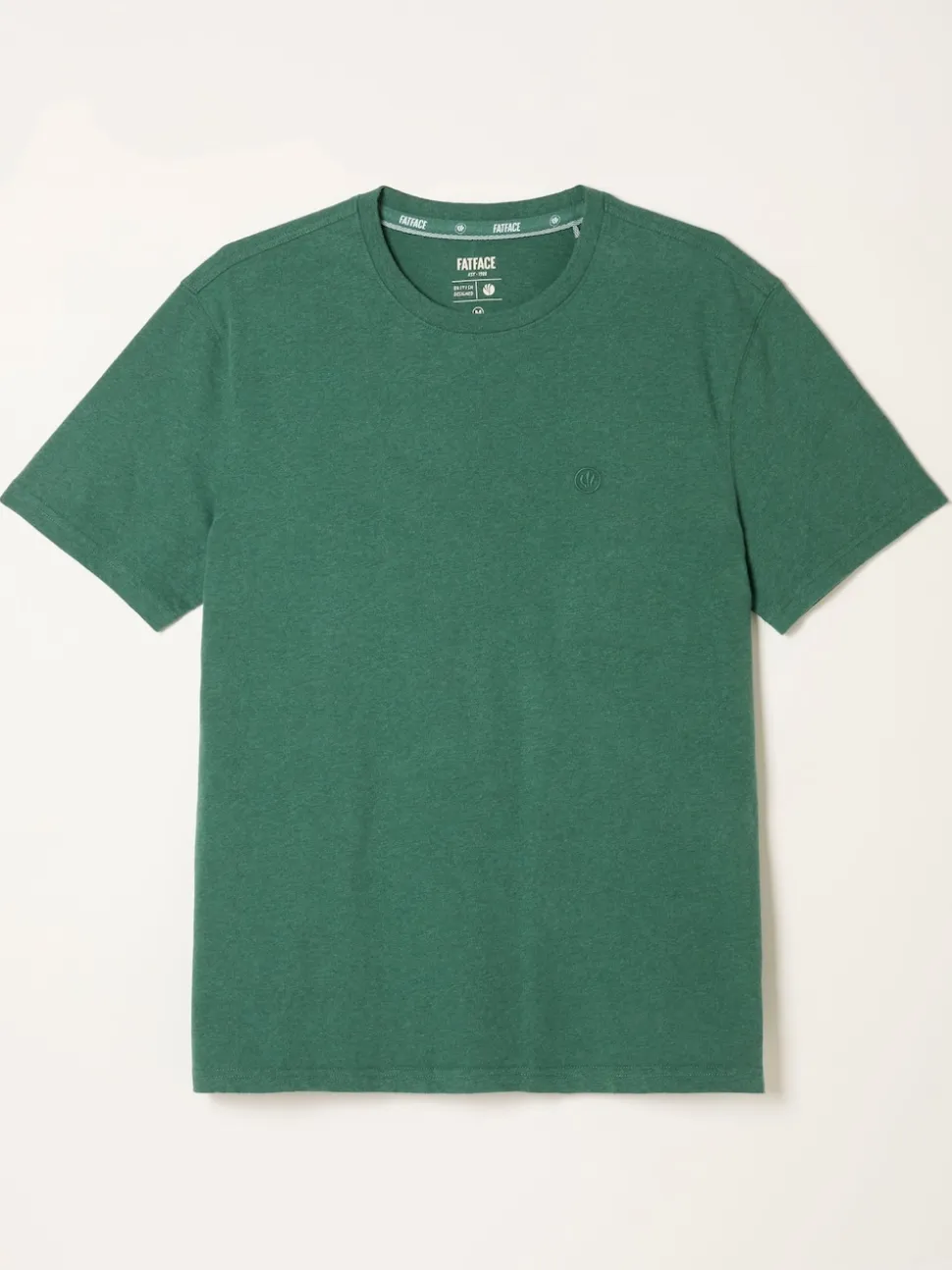 FatFace Lulworth Mid Green Short Sleeve T-Shirt