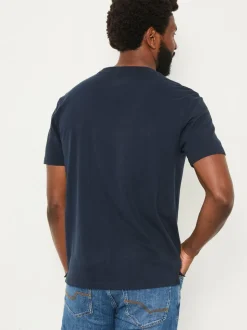FatFace Lulworth Navy Short Sleeve T-Shirt