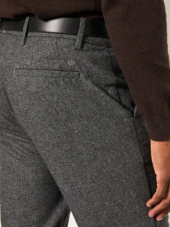 FatFace Lyme Grey Tailored Fit Wool Mix Trousers
