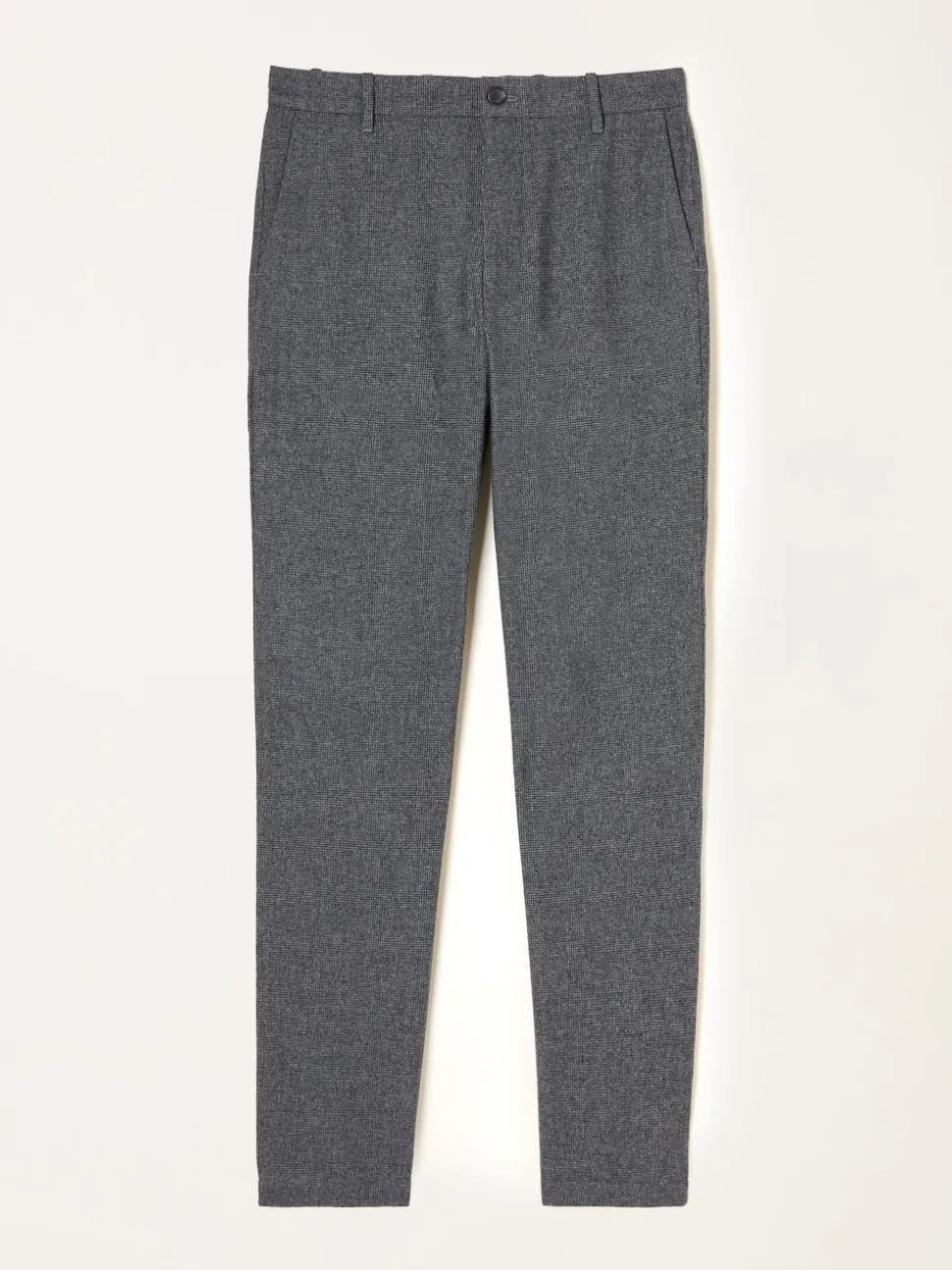 FatFace Lyme Grey Tailored Fit Wool Mix Trousers