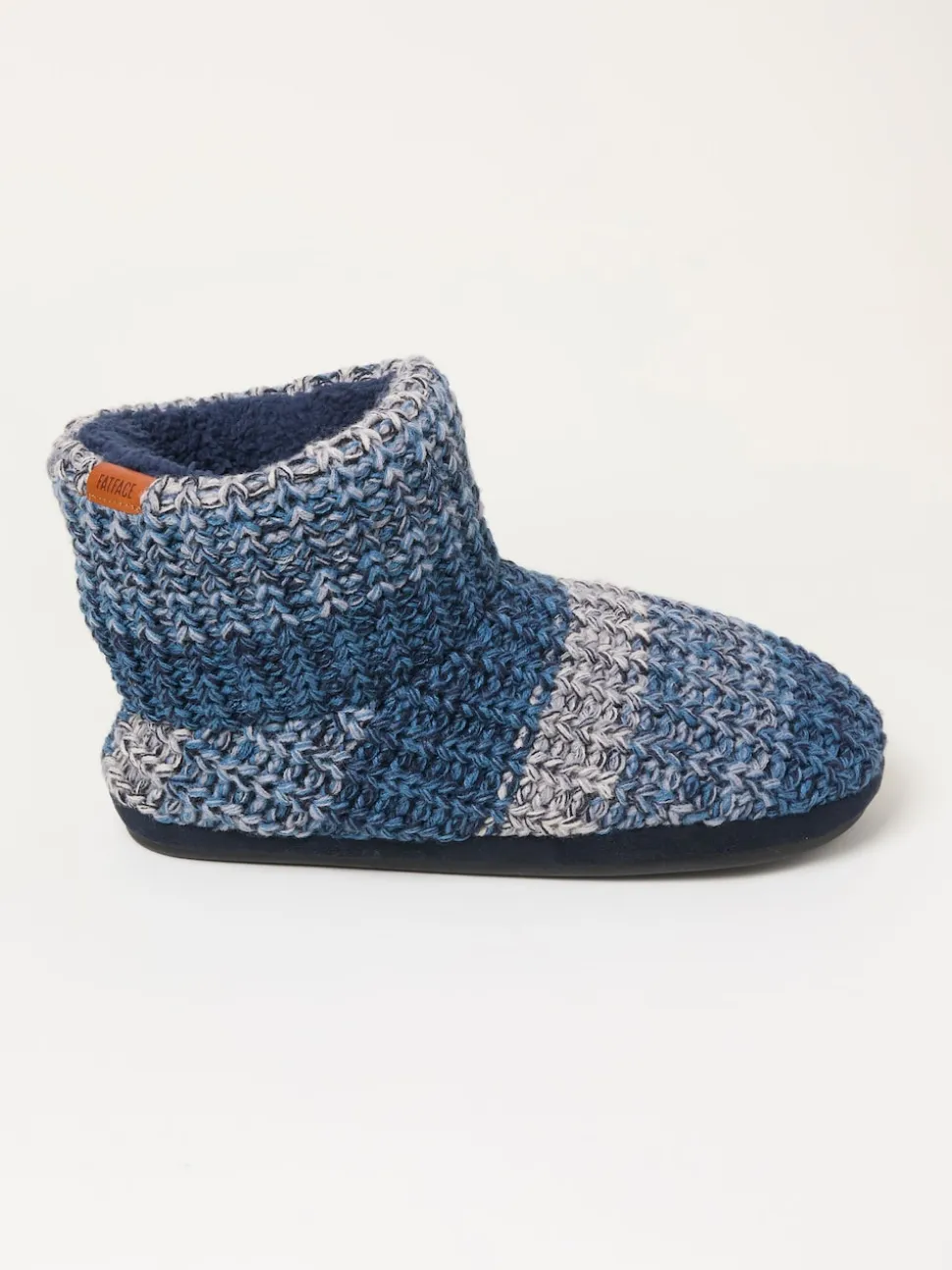 FatFace Matthew Blue Knit Boot