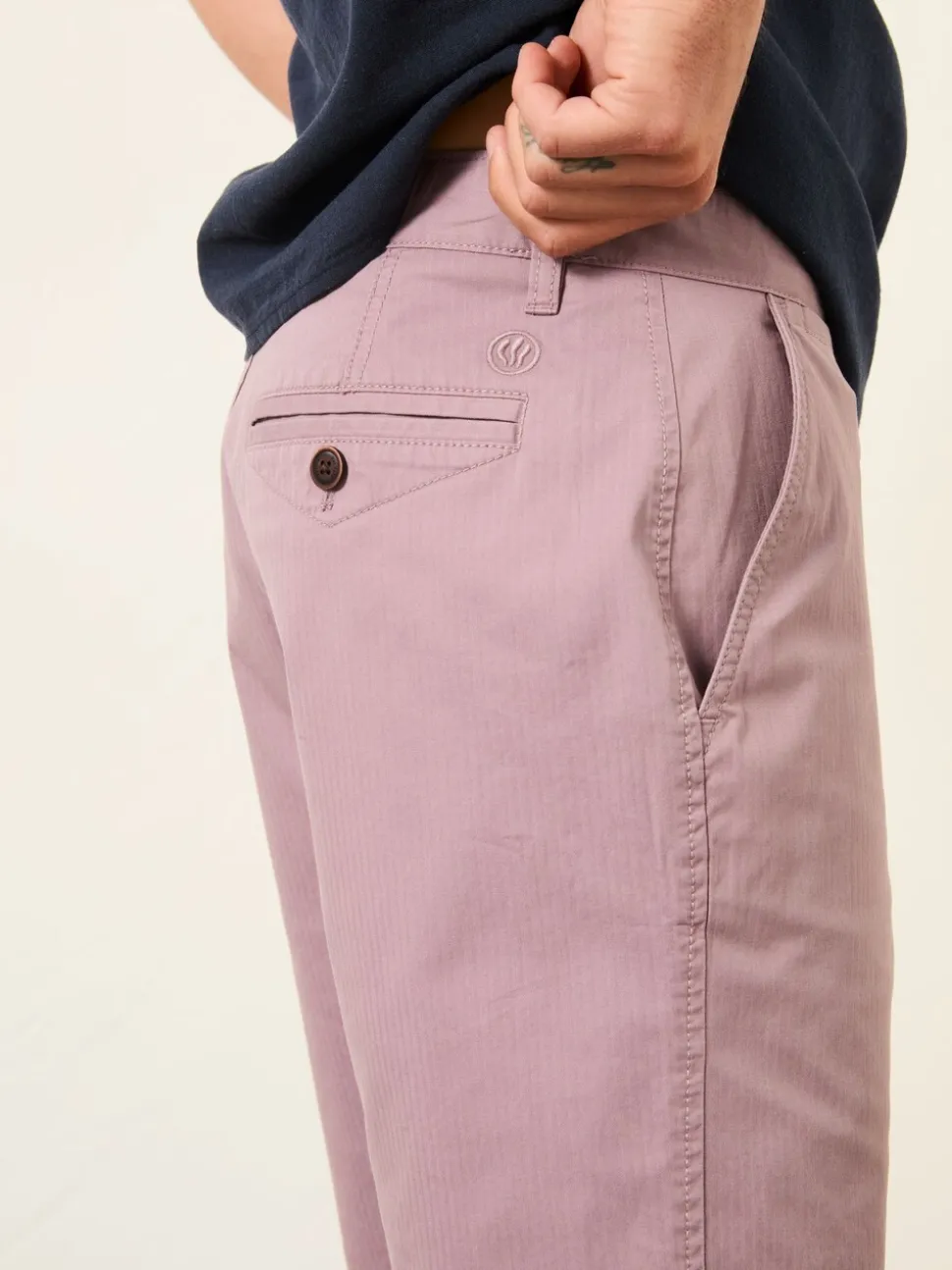 FatFace Mawes Dusky Purple Chino Shorts