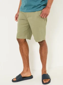 FatFace Mawes Khaki Green Chino Shorts