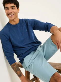 FatFace Mawes Light Blue Chino Shorts