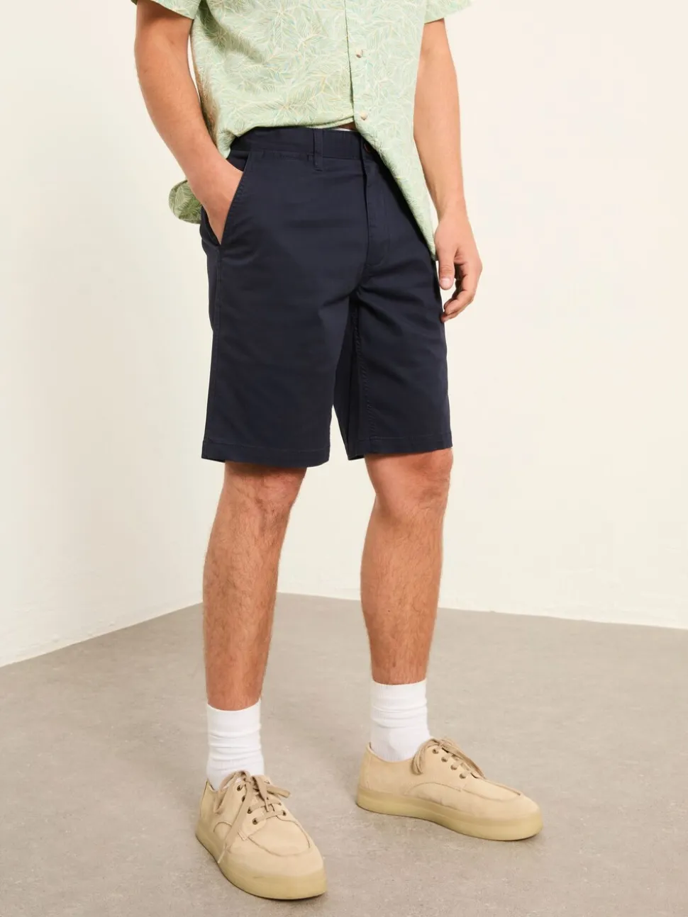 FatFace Mawes Navy Chino Shorts