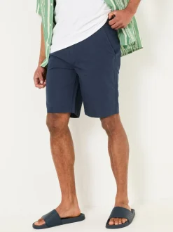 FatFace Mawes Navy Cotton Linen Chino Shorts