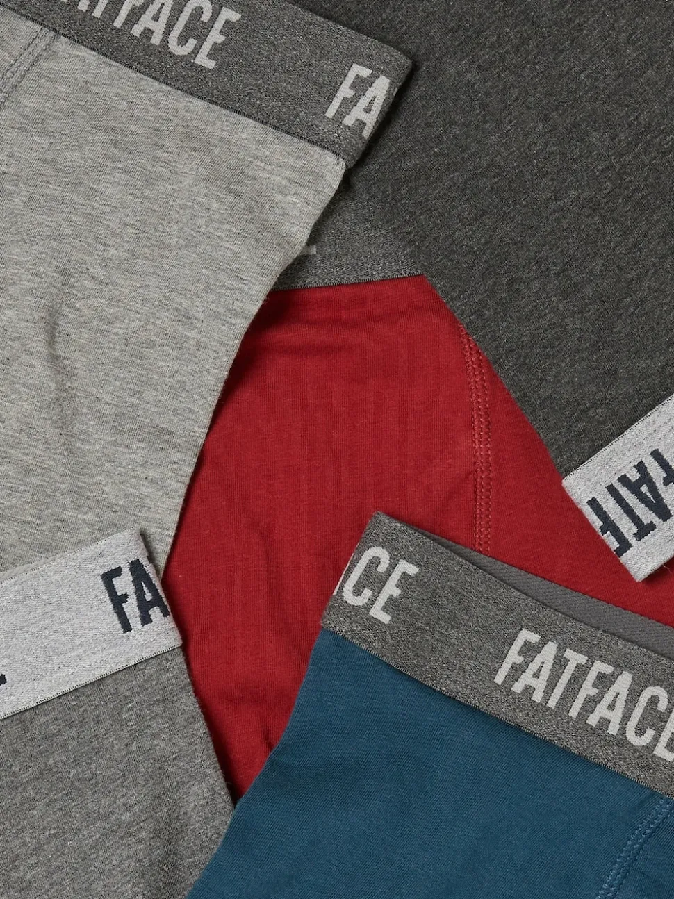 FatFace Multi Colour Classic Boxers 5 Pack