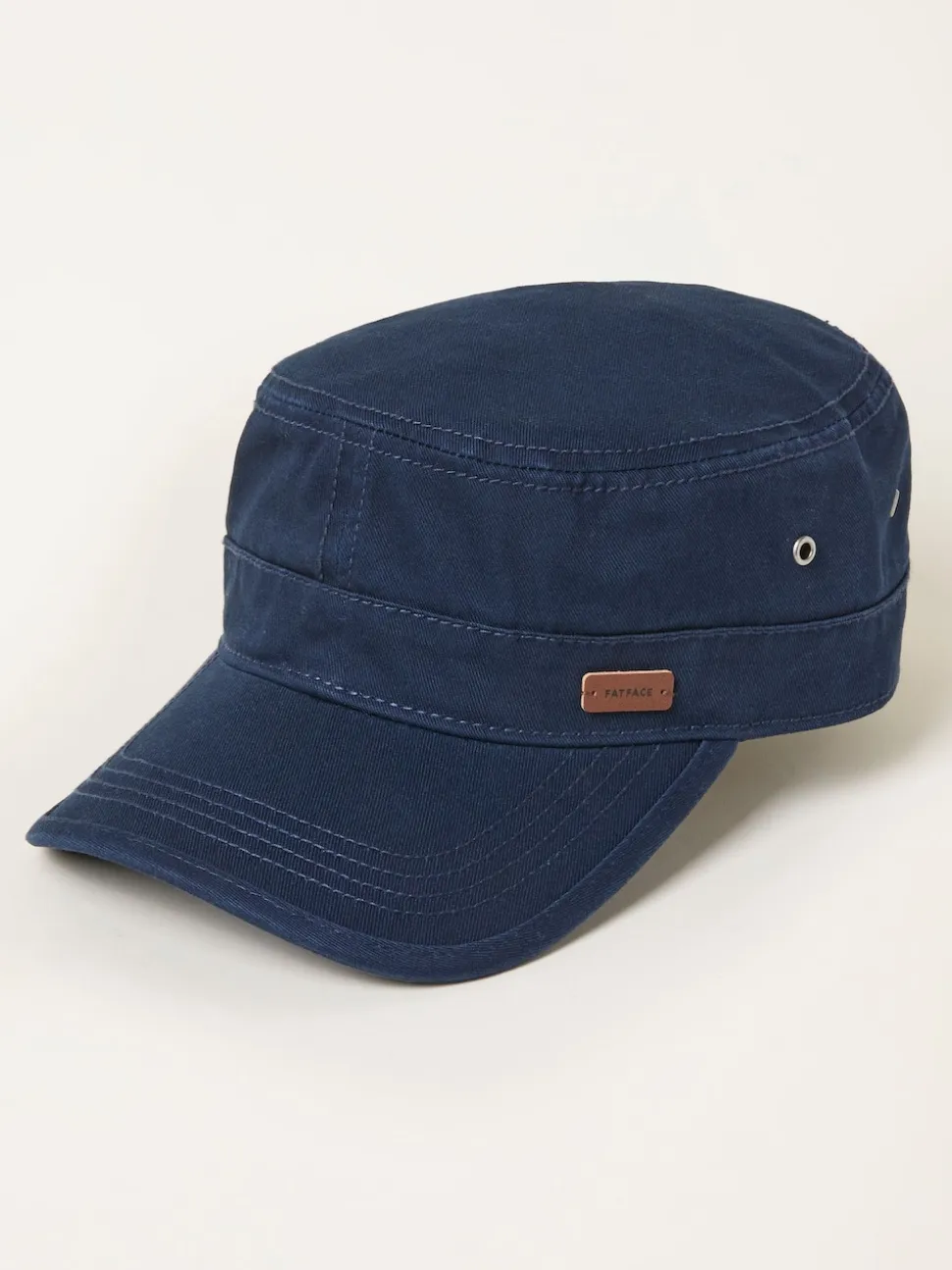 FatFace Navy Blue Train Driver Cap