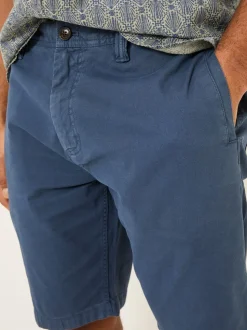 FatFace Navy Stow Garment Dye Shorts