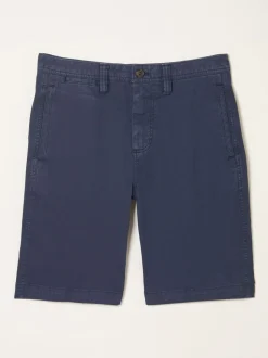 FatFace Navy Stow Garment Dye Chino Shorts