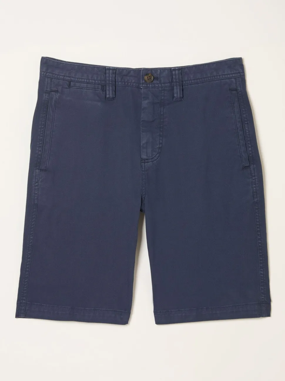 FatFace Navy Stow Garment Dye Chino Shorts