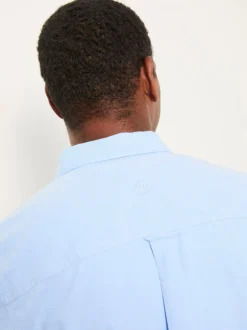 FatFace Oxford Blue Long Sleeve Shirt