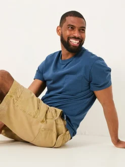 FatFace Rye Stone Garment Dye Utility Shorts