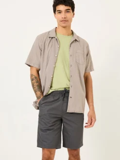 FatFace Seaton Dark Grey Pull On Shorts