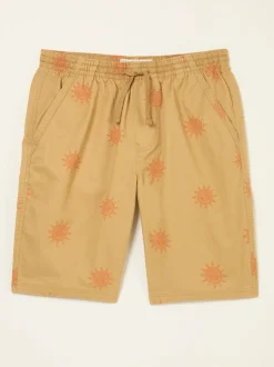 FatFace Seaton Yellow Sun Pull On Shorts