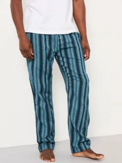 FatFace Skye Blue Stripe Pyjama Bottoms