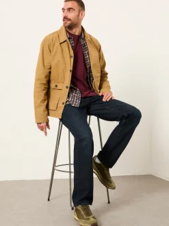 FatFace Stone Garment Dye Worker 100% Cotton Jacket