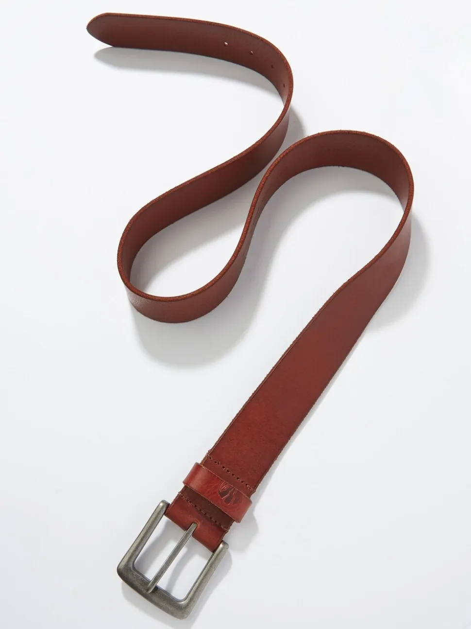 FatFace Tan Brown Italian Leather Belt