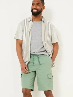 FatFace Tenby Green Pull On Cargo Shorts