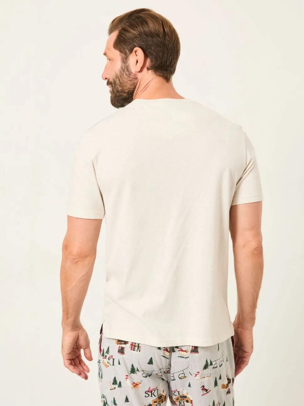 FatFace White Fetching Adventure T-Shirt