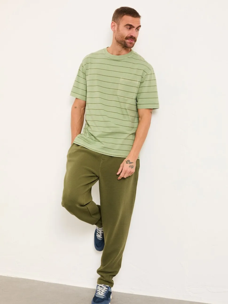 FatFace Wye Dusky Green Jogger
