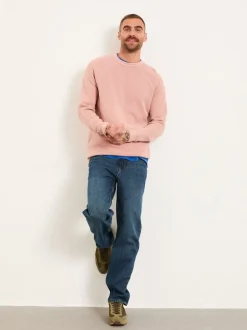 FatFace Wye Pink Crew Neck Sweat