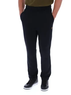 Fila Black Layton Straight Leg Joggers With Tape