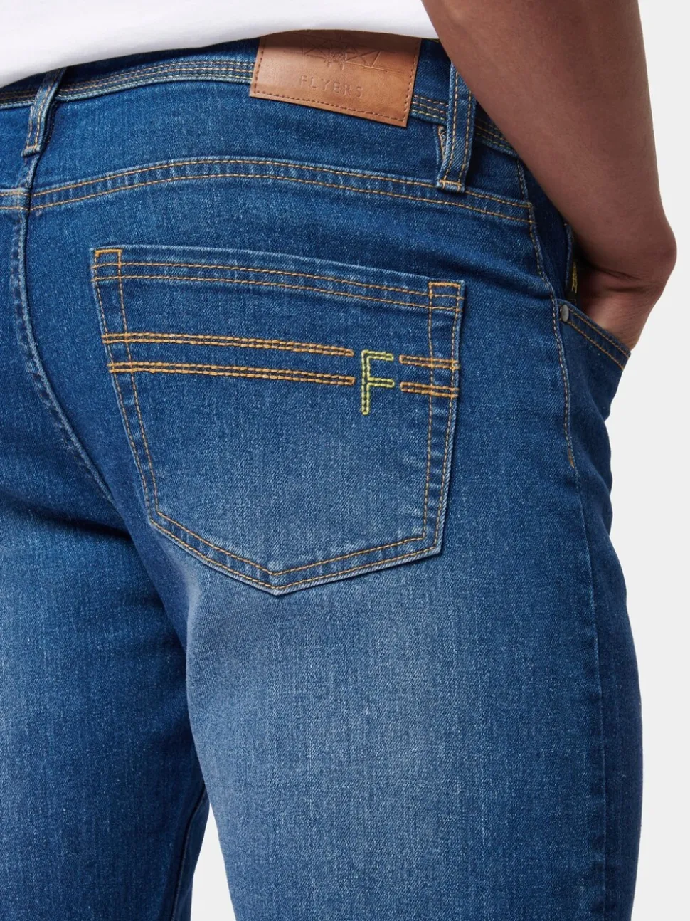 Flyers Mens Straight Fit Jeans