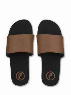 Foamlife Black Mens Seales Sliders