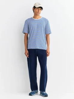 Folk Blue Barrel Leg Jeans