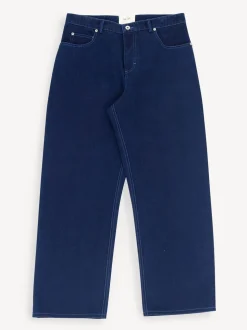 Folk Blue Barrel Leg Jeans