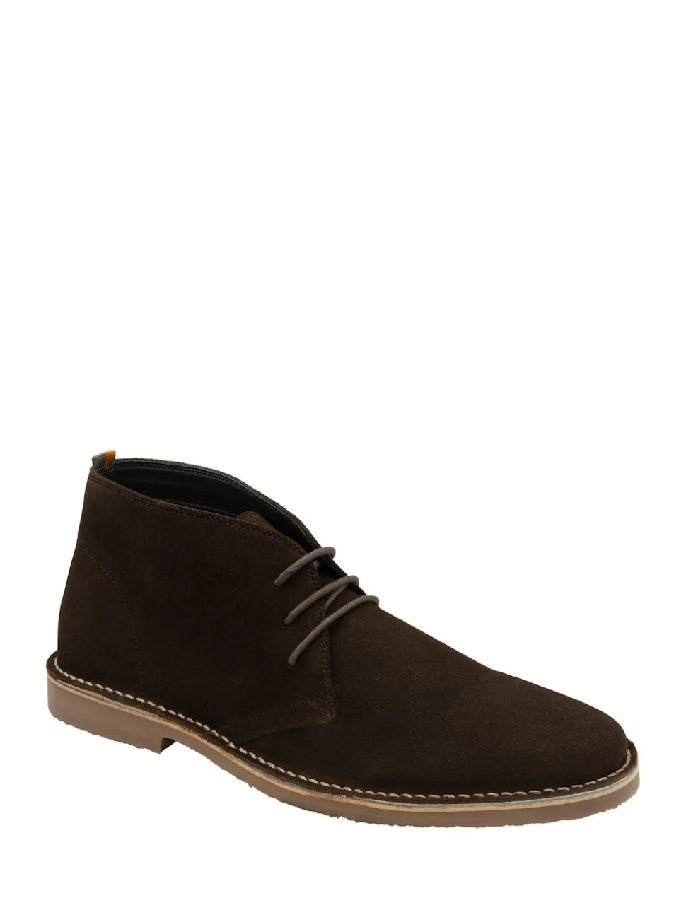 Frank Wright Brown Suede Desert Boots