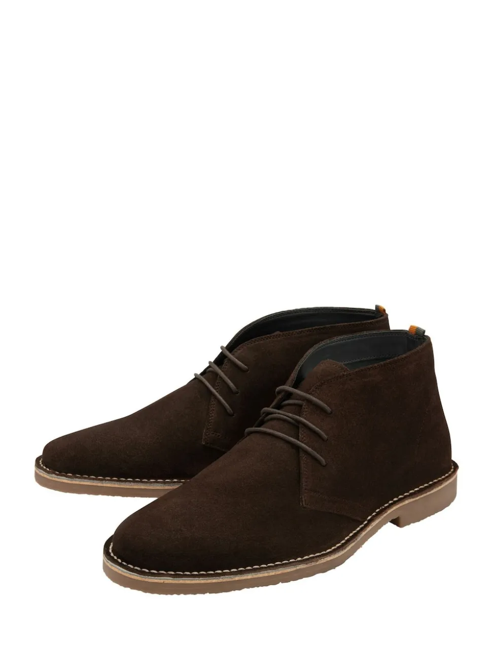 Frank Wright Brown Suede Desert Boots
