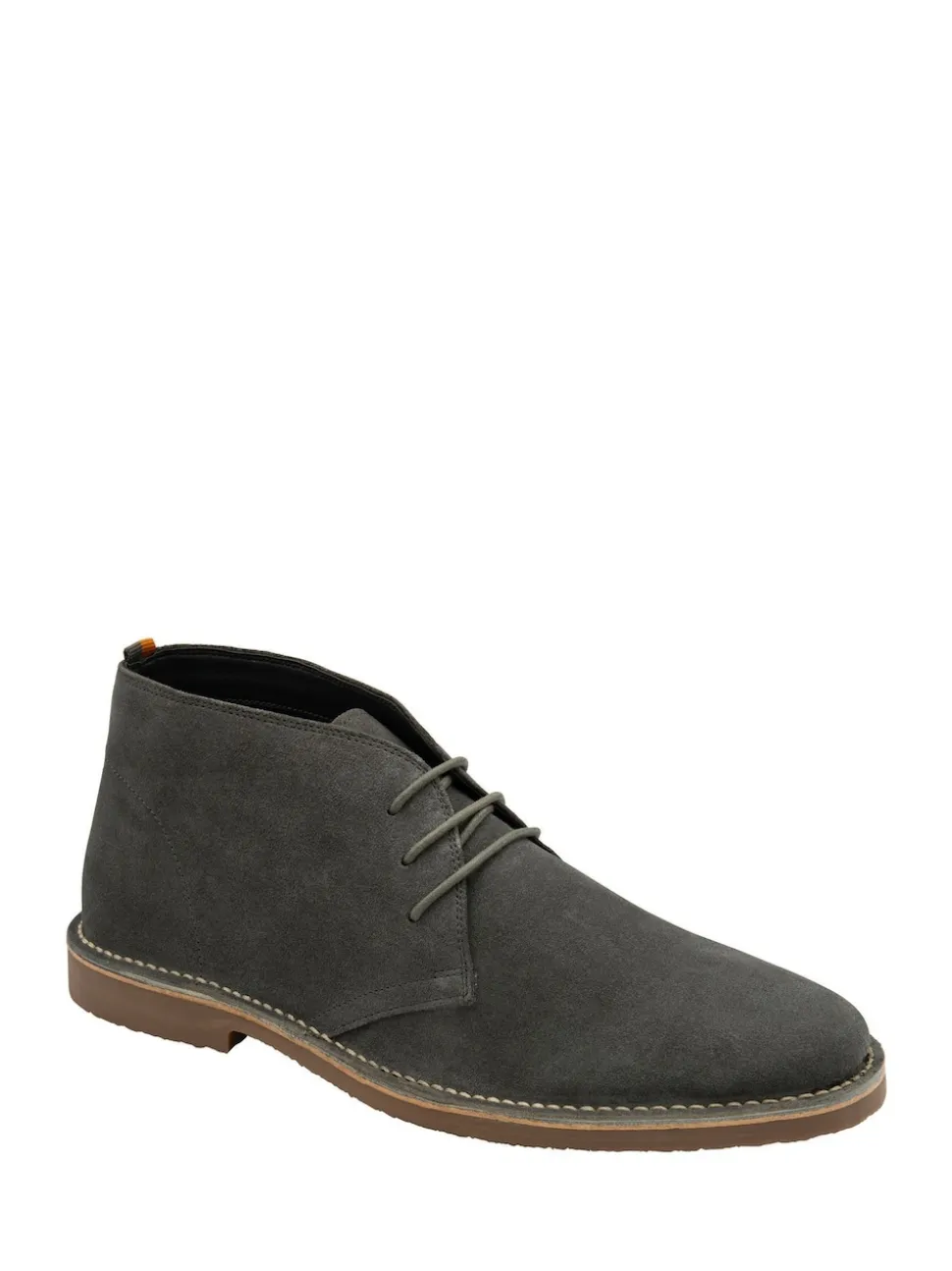 Frank Wright Grey Suede Desert Boots
