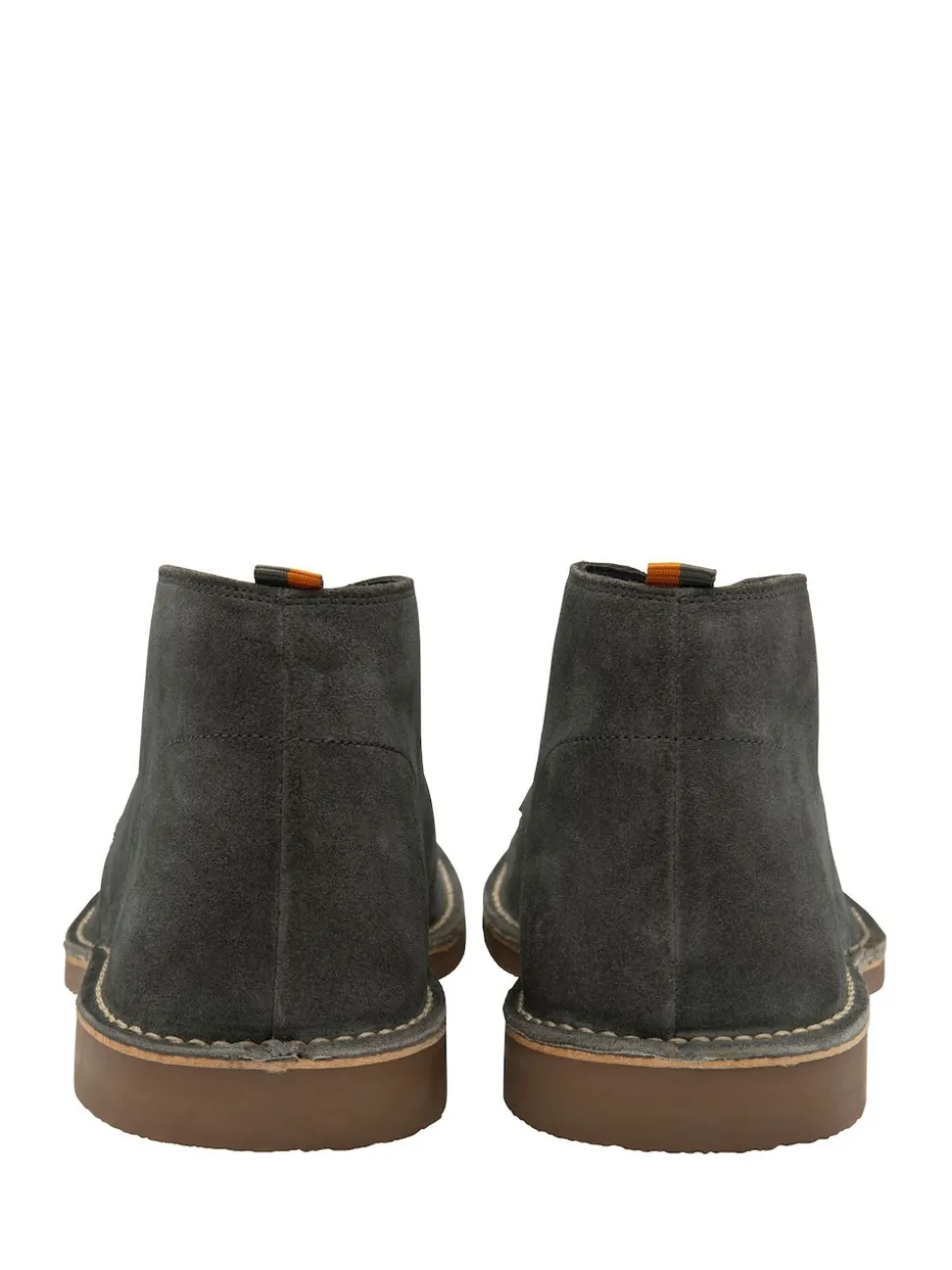 Frank Wright Grey Suede Desert Boots