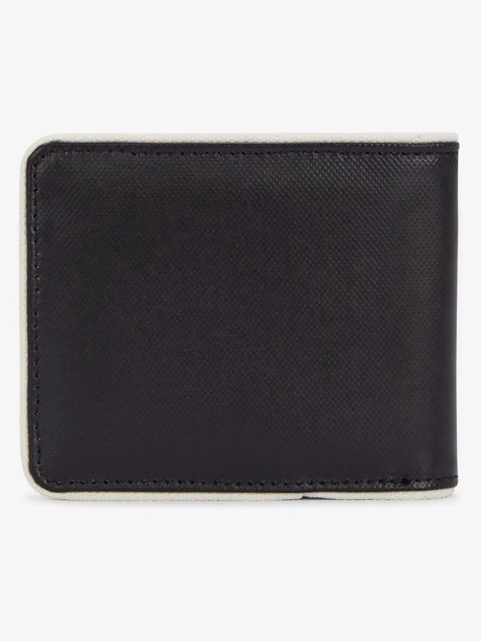 Fred Perry Black Coated Polyester Billfold Wallet