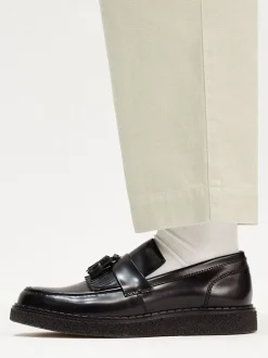 Fred Perry Black GC X FP Tassel Loafers