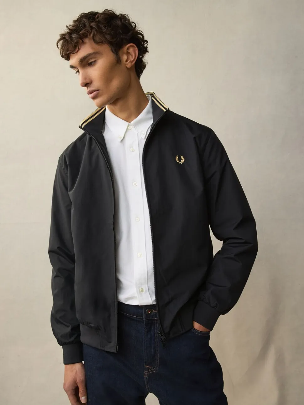 Fred Perry Black Jacket