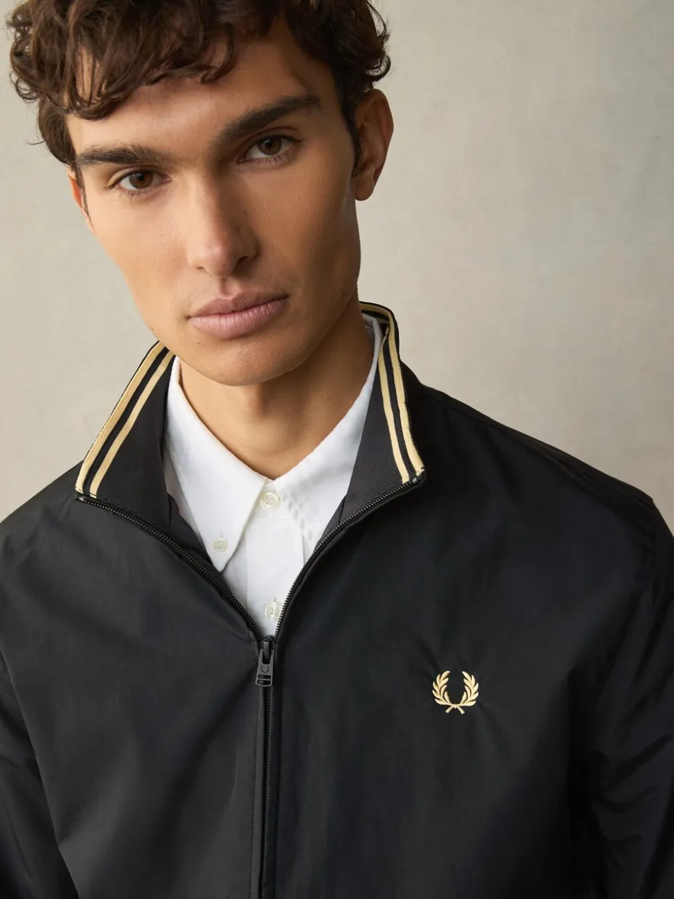 Fred Perry Black Jacket