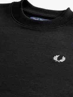 Fred Perry Black Neck Sweatshirt