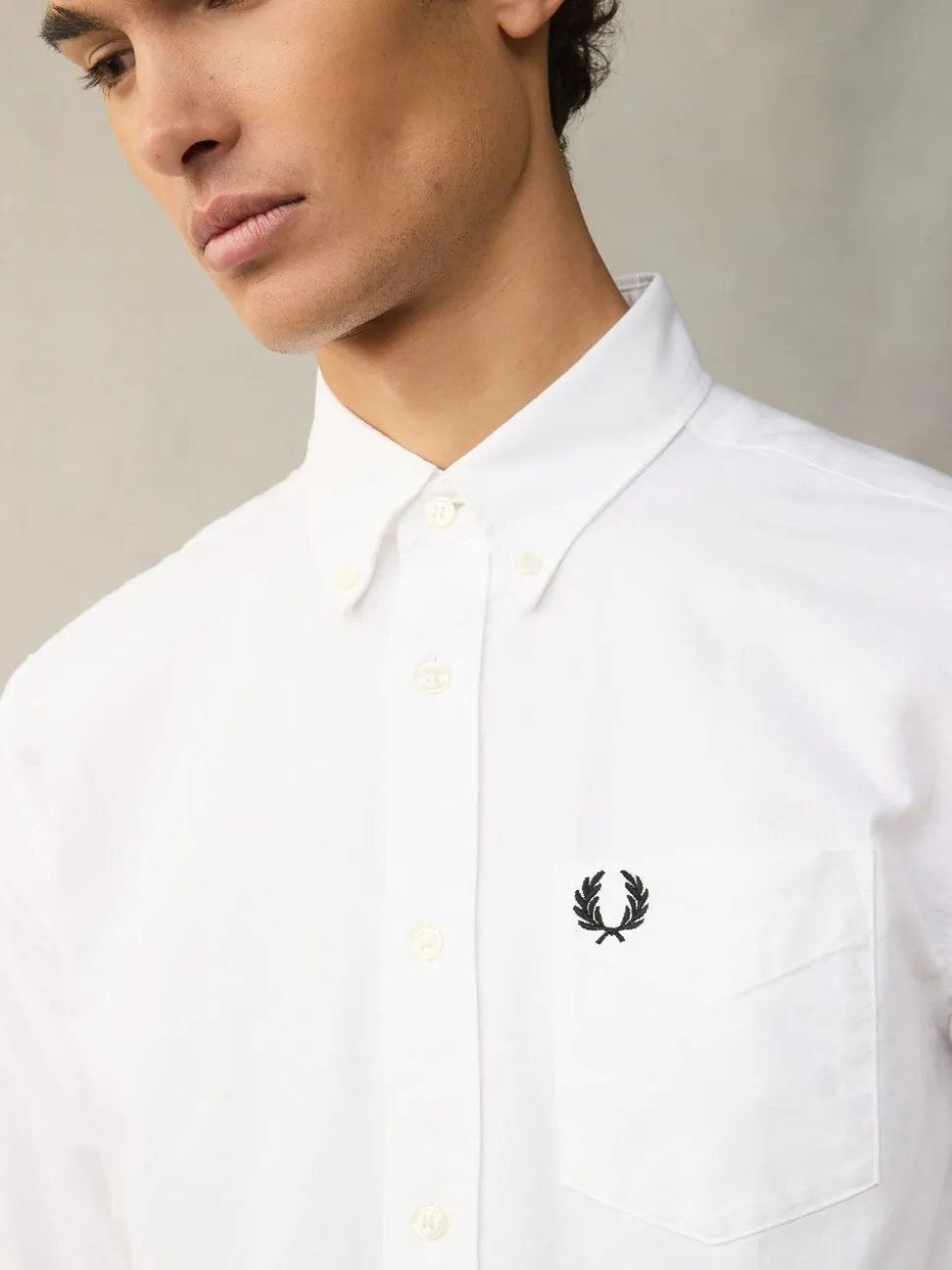 Fred Perry White Shirt