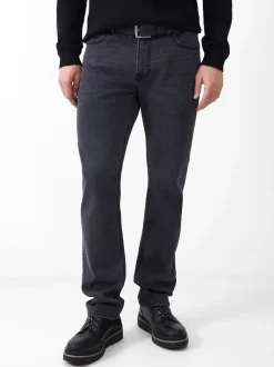 French Connection Grey Cotton Blend Slim Fit Stretch Jeans