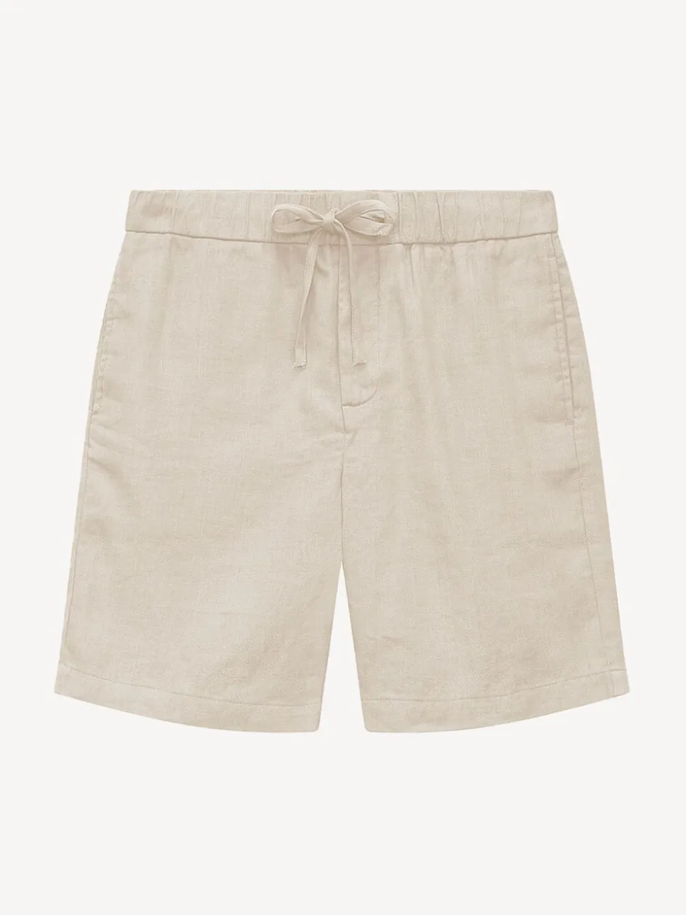 Frescobol Carioca Natural Felipe Linen Shorts