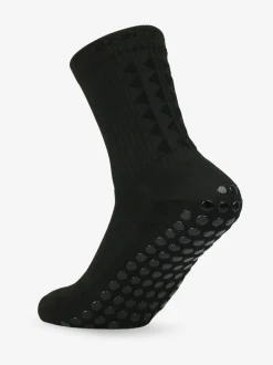 Gain the Edge Black Midcalf Football Grip 3.0 Socks