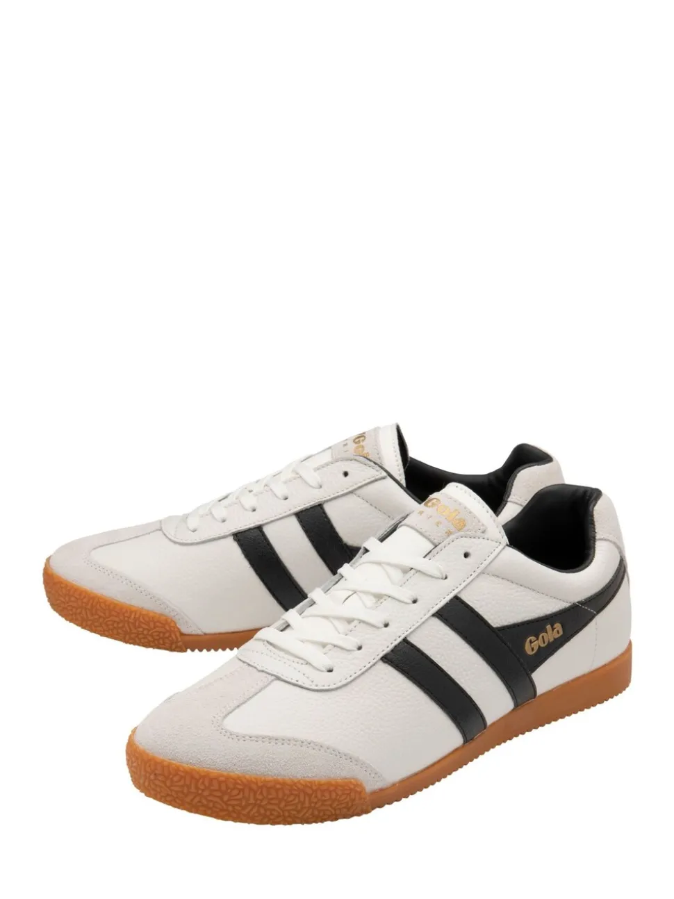 Gola Black Mens Harrier Trainers
